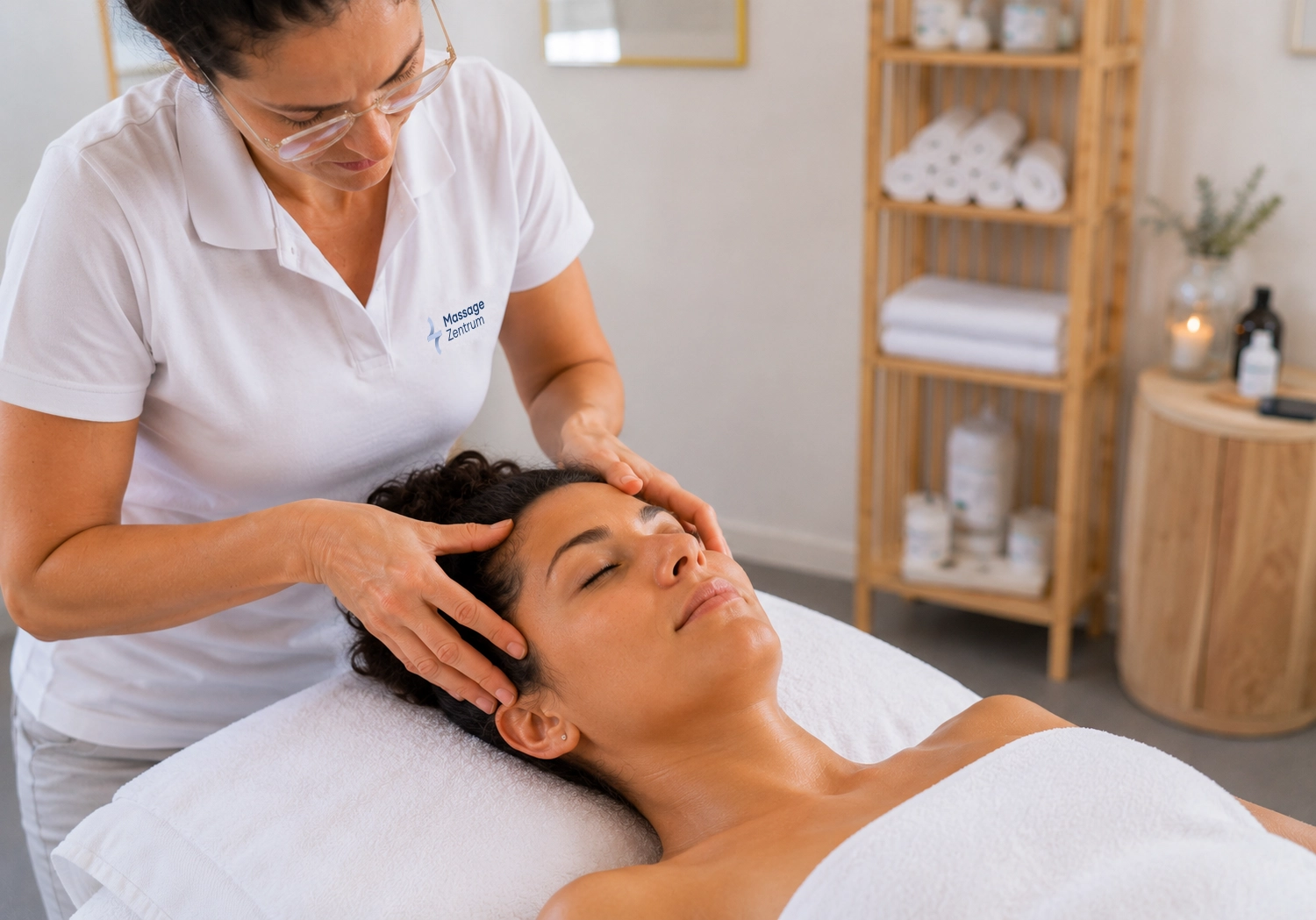 Behandlung der Nackenmuskulatur bei Spannungskopfschmerz – Massage Zentrum Dietlikon