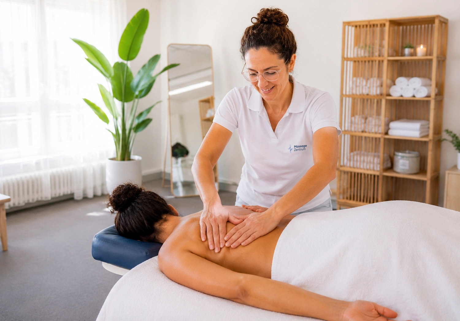 Behandlung der verspannten Rückenmuskulatur – Massage Zentrum Dietlikon